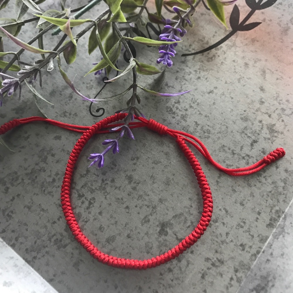 Lucky Red String Adjustable Bracelet